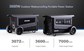 3600W Outdoor Waterproofing  Portable Power Station